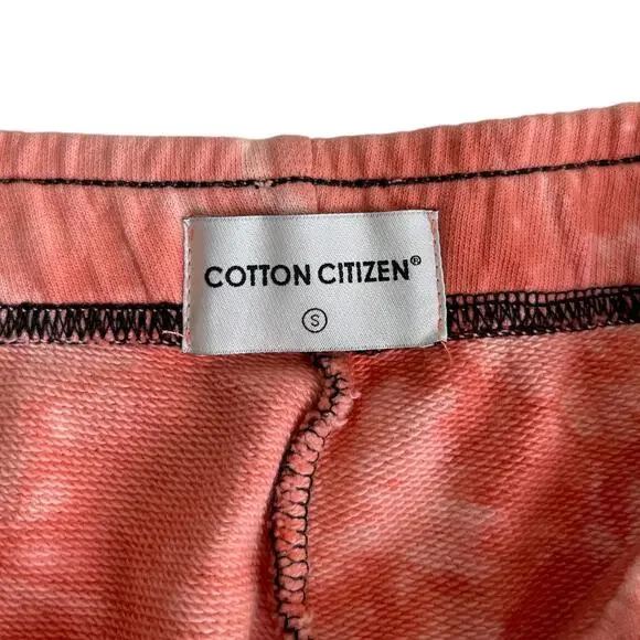 Cotton Citizen Milan Jogger Sweatpants Small Dahlia Crystal Tie Dye Sweats Pink - Picture 6 of 8